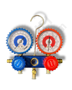 Маном. колектор 2-вент. MG-2 (муфты QC, в кейсе, R410а + шланги 3х90см)