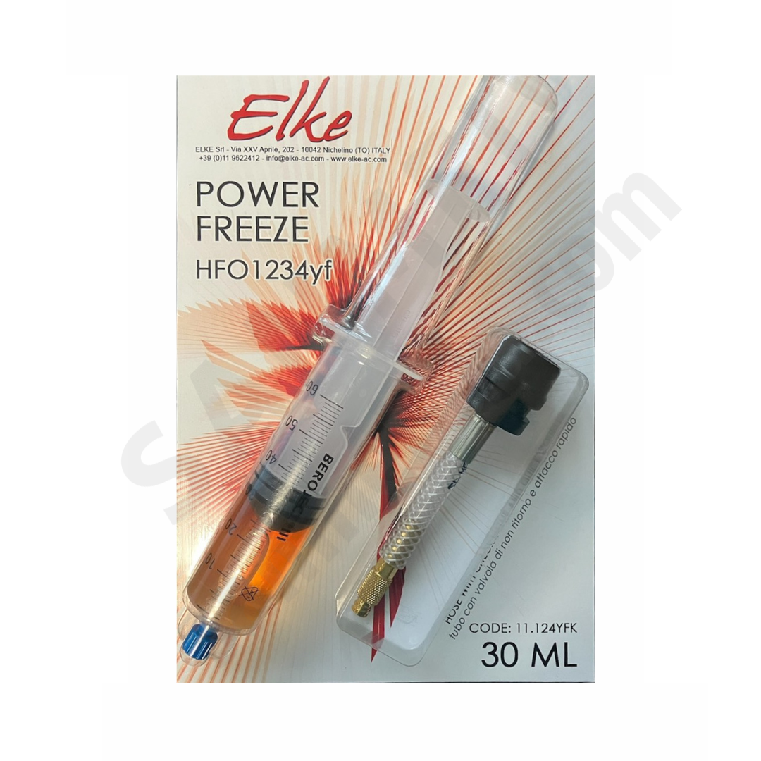 Усилитель производительности кондиционера 30мл в шприце + шланг 11.800/60P (R- 1234yf) , ELKE, Турин, Италия