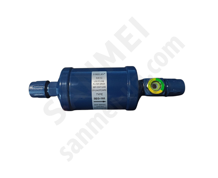 Фильтр-осушитель со смотровым стеклом SEG 165 (5/8, гайка)