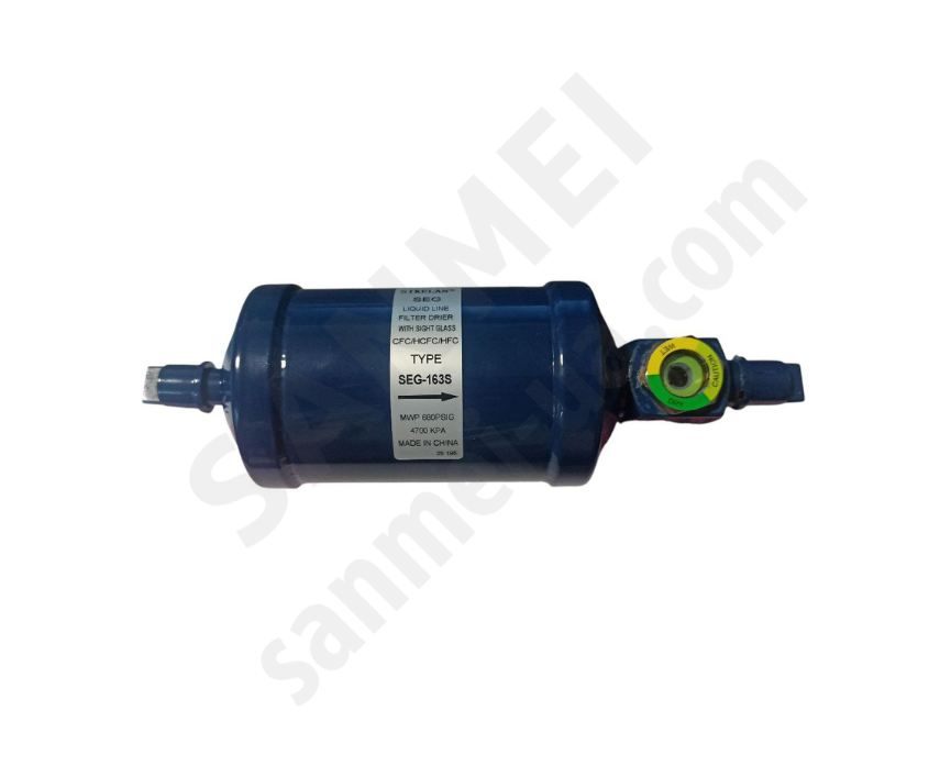 Фильтр-осушитель со смотровым стеклом SEG 163S (3/8, пайка)